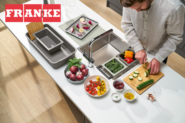 Кухонные мойки от Franke. Очарование металлических поверхностей Кухонные мойки от Franke. Очарование металлических поверхностей